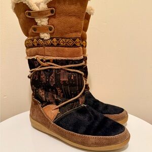 Tecnica Apres Ski Fur Winter Boots - made in Italy